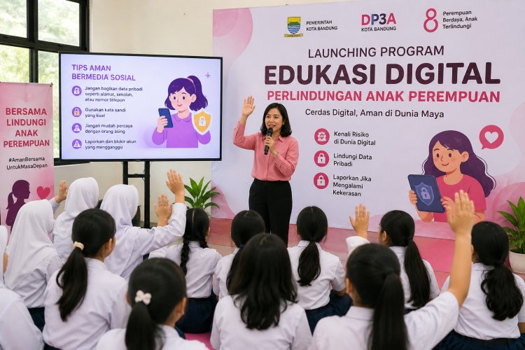 Edukasi Digital Perkuat Perlindungan Anak Perempuan di Bandung
