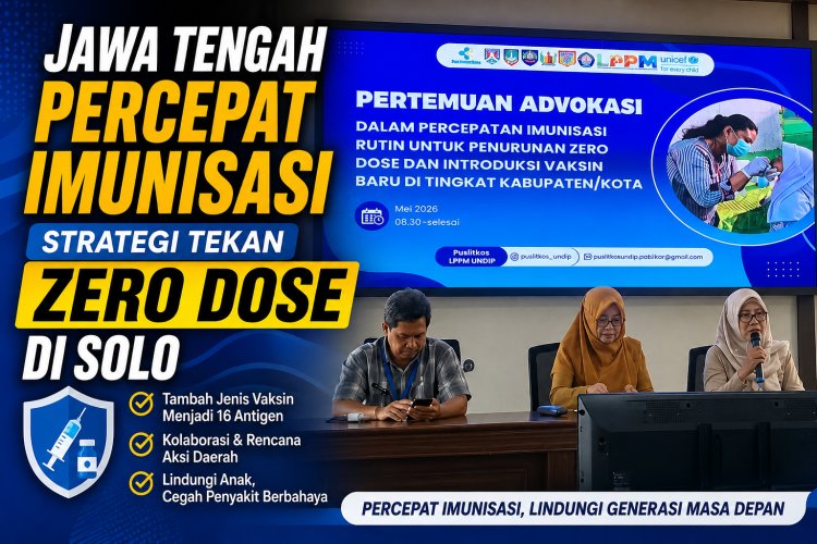 Jawa Tengah Percepat Imunisasi untuk Tekan Anak Zero Dose di Solo
