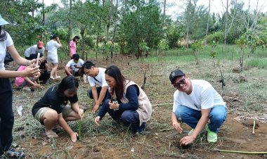 Menjaga Bumi, Merawat Bait Allah: Generasi Muda GSJA Jatim Berkomitmen Jadi Misionaris Lingkungan di Pantai Bajul Mati