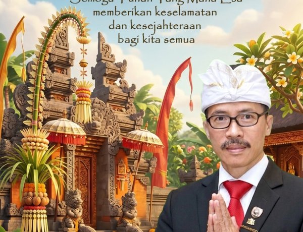 Soegiharto Santoso Mengucapkan Selamat Hari Suci Galungan dan Kuningan 17 & 27 Juni 2026