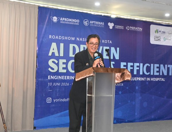 APKOMINDO, APTIKNAS, BSSN RI dan Yorindo Dorong Transformasi Digital Rumah Sakit melalui Roadshow Nasional AI Driven Secure & Efficient