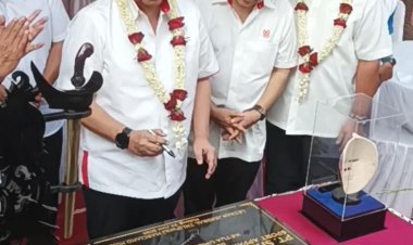 Ketua KONI Pusat Resmikan Fasilitas Produksi Baru PT Shark di Malang, Buka 250 Lapangan Kerja