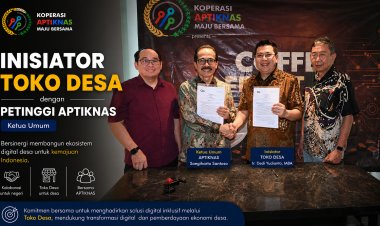Tokodesa dan APTIKNAS Resmi Teken MoU Perkuat Ekosistem Digital Desa