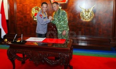 Kapolri Dan Panglima TNI Pererat Soliditas Sebagai Pilar Utama Penjaga Kedaulatan Negara
