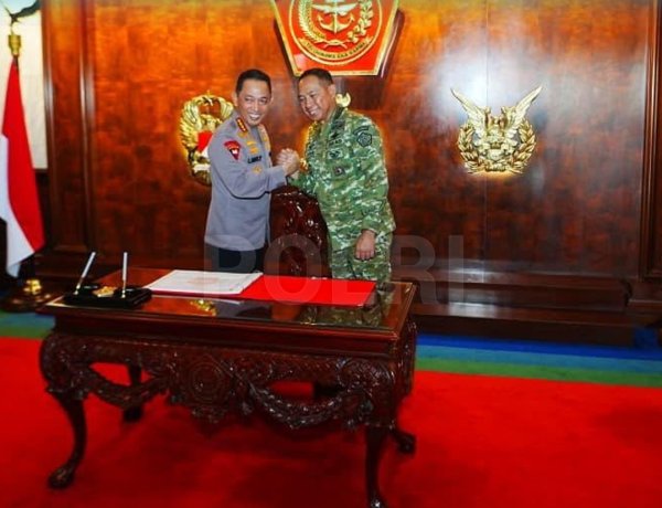 Kapolri Dan Panglima TNI Pererat Soliditas Sebagai Pilar Utama Penjaga Kedaulatan Negara