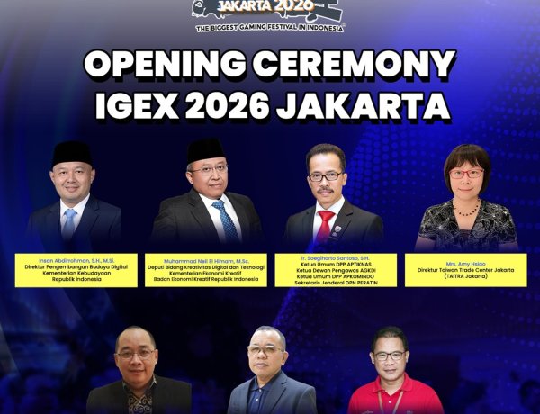 Indonesia Game Experience (IGEX) 2026 Siap Digelar, Dorong Kolaborasi Nasional Menuju Indonesia sebagai Pusat Inovasi Game dan AI