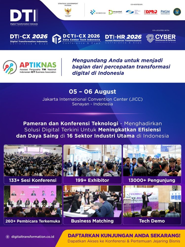 APKOMINDO dan APTIKNAS Dukung DTI-CX 2026, Perkuat Kolaborasi Transformasi Digital Nasional