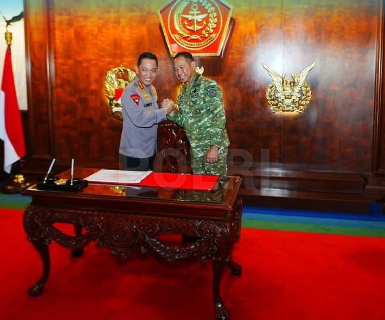 Kapolri Dan Panglima TNI Pererat Soliditas Sebagai Pilar Utama Penjaga Kedaulatan Negara
