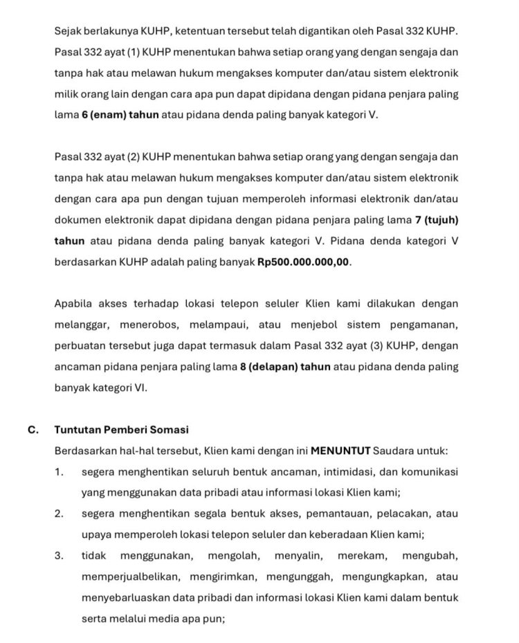 Dosen UGM Layangkan Somasi Usai Diduga Diintimidasi karena Kritik Mutasi di Kementerian PU