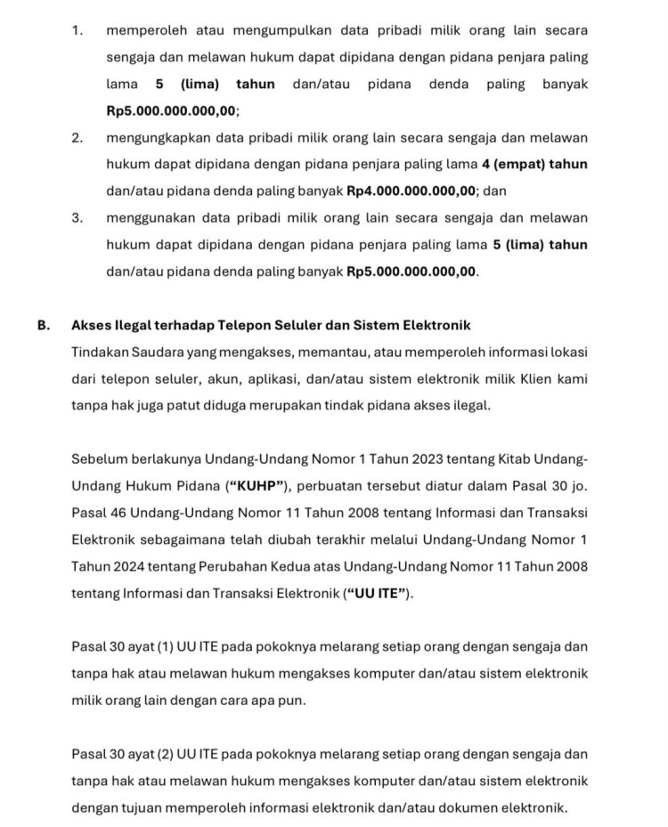 Dosen UGM Layangkan Somasi Usai Diduga Diintimidasi karena Kritik Mutasi di Kementerian PU
