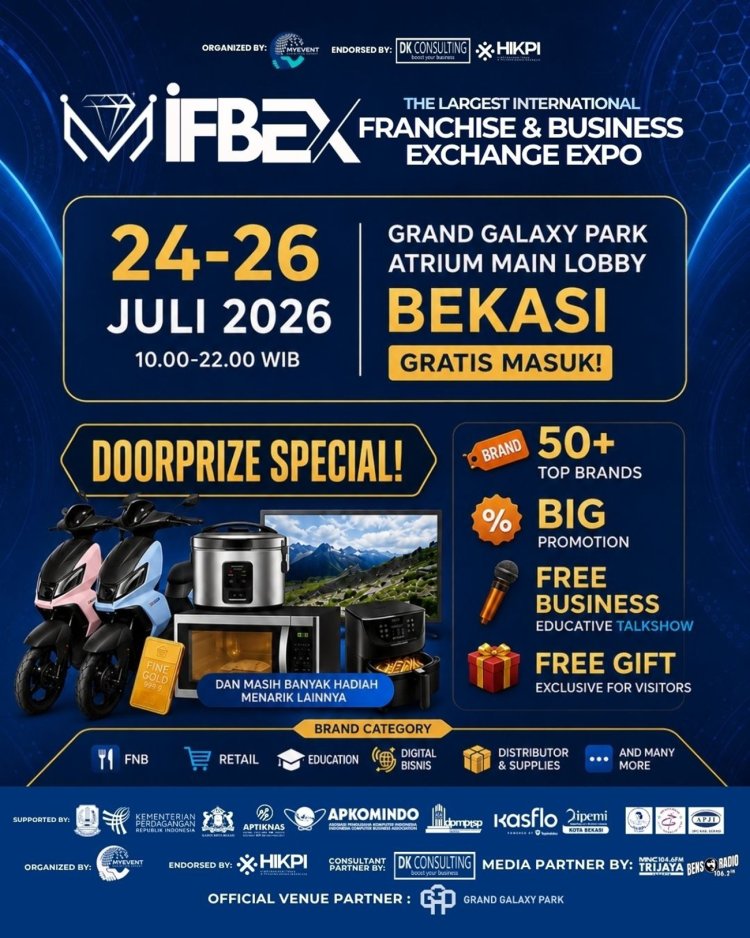 APKOMINDO, APTIKNAS, dan PERATIN Dukung IFBEX Bekasi 2026, Soegiharto Santoso: Era Agentic AI Akan Mengubah Masa Depan Bisnis Franchise