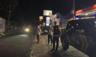 Cegah Aksi Kejahatan, Polsek Kadudampit Gelar Patroli KRYD