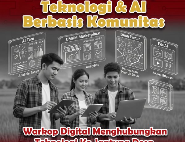 Sambut Era Modern, Warkop Digital Siap Maksimalkan Teknologi dan AI untuk Genjot Ekonomi Desa