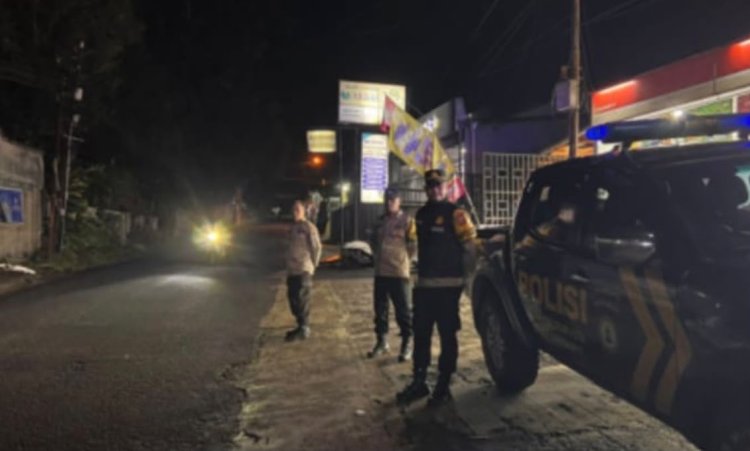 Cegah Aksi Kejahatan, Polsek Kadudampit Gelar Patroli KRYD