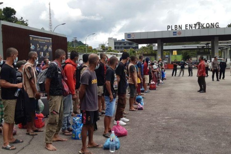 Pemulangan PMI Bermasalah melalui Entikong Meningkat 71 Persen, Pemerintah Perkuat Pengawasan Perbatasan