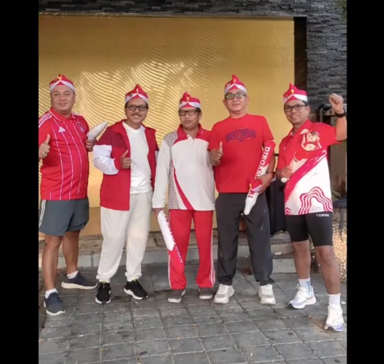 * 98 Anggota JOJAS Sidoarjo Peringati HUT RI ke-81, Ikrar Janji dan Serahkan 65 KTA Tahap Pertama