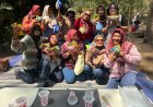 Uniknya Dawis 2 Ngijo Goes to Bedengan, Wajib Seberangi Sungai Jernih dan Bapak-Bapak yang Masak