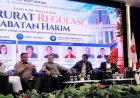 Darurat Kekurangan Hakim, Reformasi Jabatan Hakim Mendesak Dipercepat