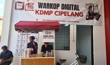 Warkop Digital Hadir di KDMP Cipelang, Dorong Digitalisasi Desa dan Penguatan Ekonomi Masyarakat