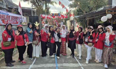 **Merah Putih Berkibar! RW 15 GPA Ngijo Meriahkan HUT RI 81 dengan Bazar UMKM Warga & Fun Games**
