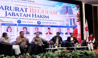 Darurat Kekurangan Hakim, Reformasi Jabatan Hakim Mendesak Dipercepat