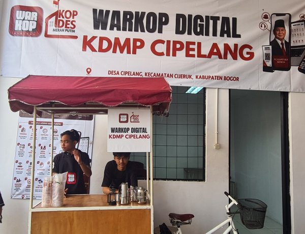 Warkop Digital Hadir di KDMP Cipelang, Dorong Digitalisasi Desa dan Penguatan Ekonomi Masyarakat