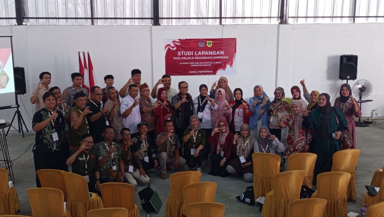 KDMP Cipelang Jadi Lokasi Studi Lapangan Tata Kelola Keuangan Koperasi Desa Merah Putih Kabupaten Bogor
