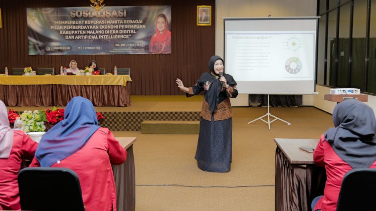 **AI Bukan Pesaing, Tapi Sahabat: 3 Tokoh Perempuan Malang Ajak Koperasi Bijak Gunakan Teknologi`**