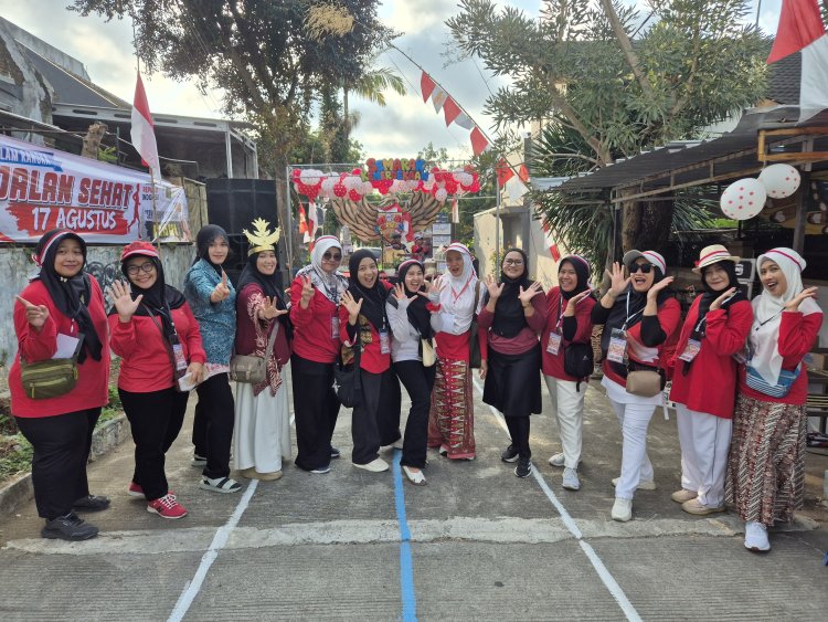 **Merah Putih Berkibar! RW 15 GPA Ngijo Meriahkan HUT RI 81 dengan Bazar UMKM Warga & Fun Games**