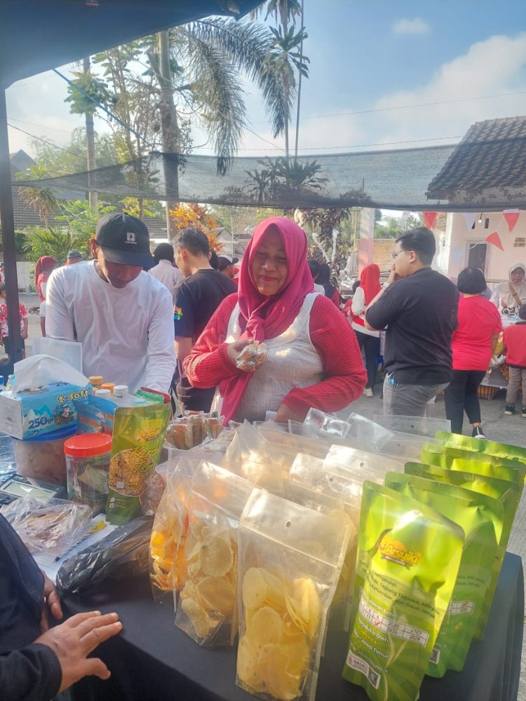 **Merah Putih Berkibar! RW 15 GPA Ngijo Meriahkan HUT RI 81 dengan Bazar UMKM Warga & Fun Games**