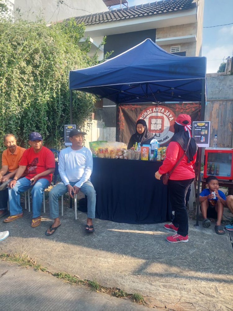 **Merah Putih Berkibar! RW 15 GPA Ngijo Meriahkan HUT RI 81 dengan Bazar UMKM Warga & Fun Games**