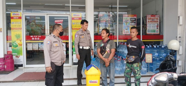 Tingkatkan Pengawasan Wilayah,Polsek Sukalarang Gelar Patroli Siang Hari