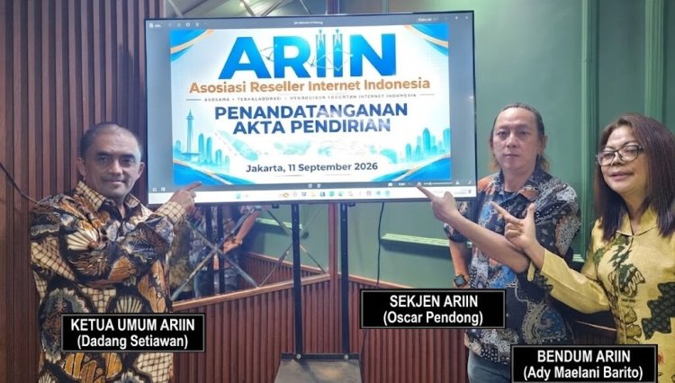 Perluas Pemerataan Akses Digital, Asosiasi Reseller Internet Indonesia (ARIIN) Resmi Terbentuk