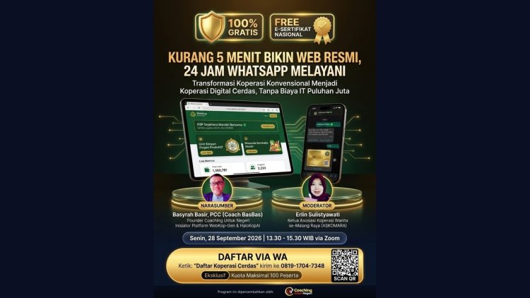 Anak Muda Malas Masuk Koperasi? ASKOWMARA Punya Jawabannya: Koperasi Rasa Startup dengan HaloKopAI!