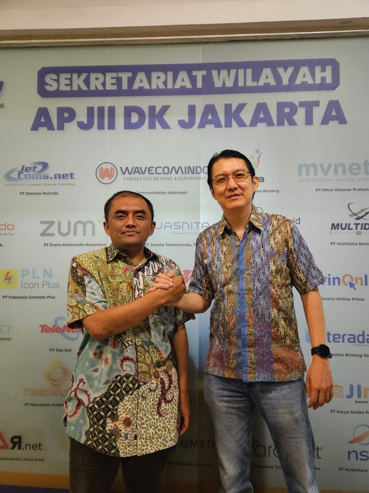 Jajaki Kerja Sama Strategis, ARIIN Datangi Sekretariat Wilayah APJII DKI Jakarta
