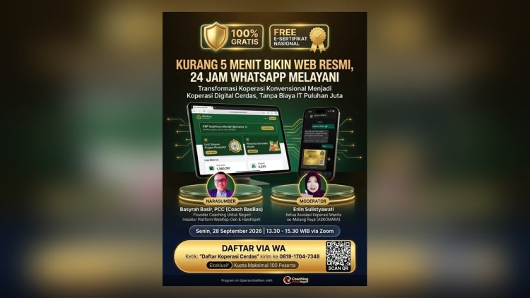 Anak Muda Malas Masuk Koperasi? ASKOWMARA Punya Jawabannya: Koperasi Rasa Startup dengan HaloKopAI!
