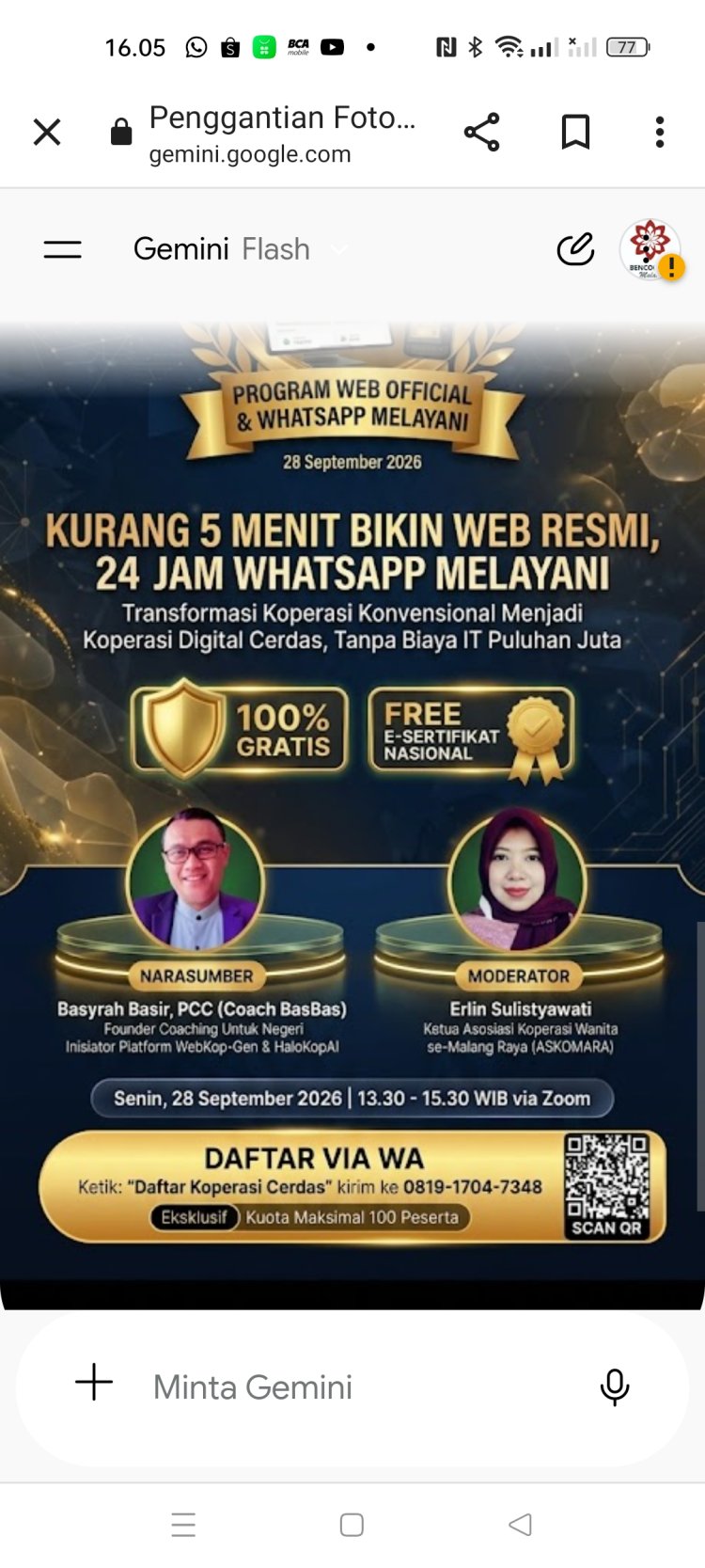 Anak Muda Malas Masuk Koperasi? ASKOWMARA Punya Jawabannya: Koperasi Rasa Startup dengan HaloKopAI!
