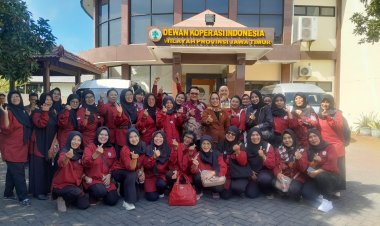 Perkuat Silaturahmi, Askomara dan APU KW Jatim Sowan ke Dekopinwil Jatim