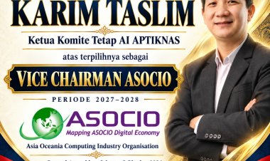 Karim Taslim Terpilih sebagai Vice Chairman ASOCIO, APTIKNAS Perkuat Peran Indonesia di Ekosistem Digital Asia–Oseania