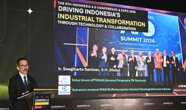 APKOMINDO dan APTIKNAS Dukung The 8th Indonesia 4.0 Conference & Expo 2026, Dorong Adopsi AI dan Transformasi Industri Nasional