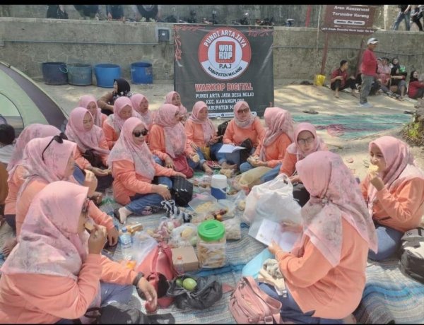 Healing Rasa Startup! Kopwan SAM Karangploso,Gelar Rapat di Pantai Mutiara Ada Warkop Digital Berjalan, Banana Boat & Bahas Koperasi Digital