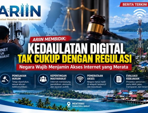 Kedaulatan Digital Tak Cukup dengan Regulasi, Negara Wajib Menjamin Akses Internet yang Merata