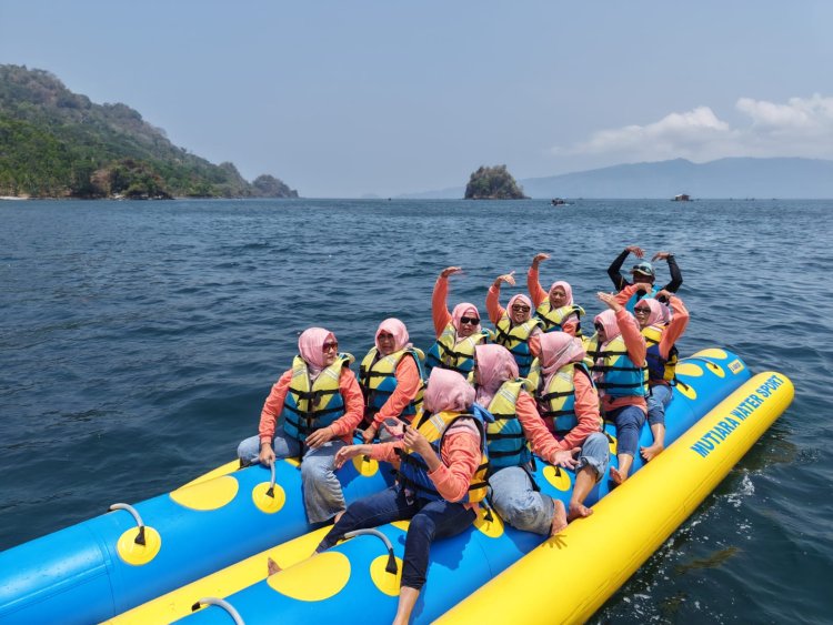 Healing Rasa Startup! Kopwan SAM Karangploso,Gelar Rapat di Pantai Mutiara Ada Warkop Digital Berjalan, Banana Boat & Bahas Koperasi Digital