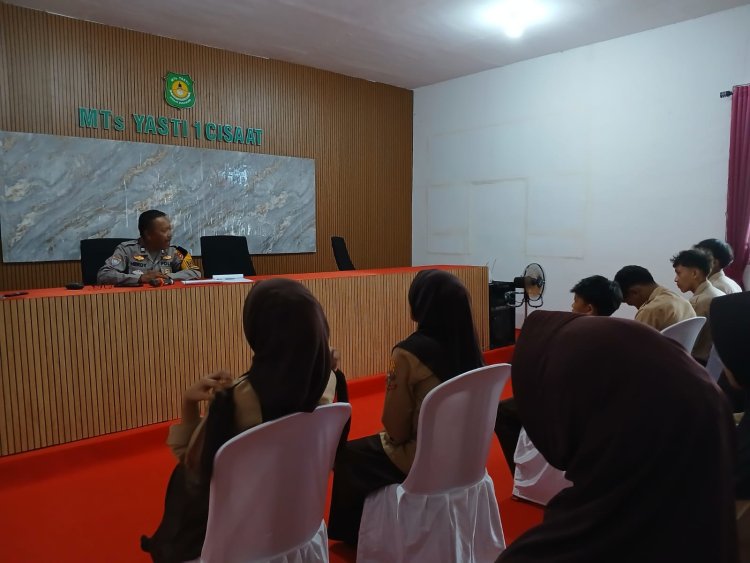 Mts Yasti 1 Cisaat -Sukabumi,Gelar Bimbingan Hukum Dan Sosial