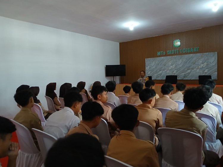 Mts Yasti 1 Cisaat -Sukabumi,Gelar Bimbingan Hukum Dan Sosial