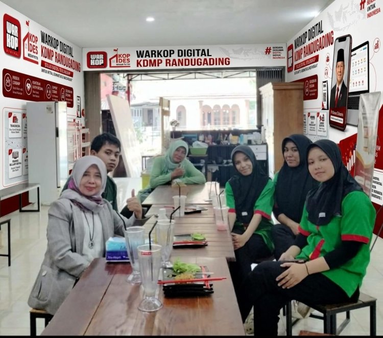 WARKOP DIGITAL KDMP RANDUGADING TAJINAN RESMI LAUNCHING, LANGSUNG DISERBU GURU-GURU SAAT JAM ISTIRAHAT