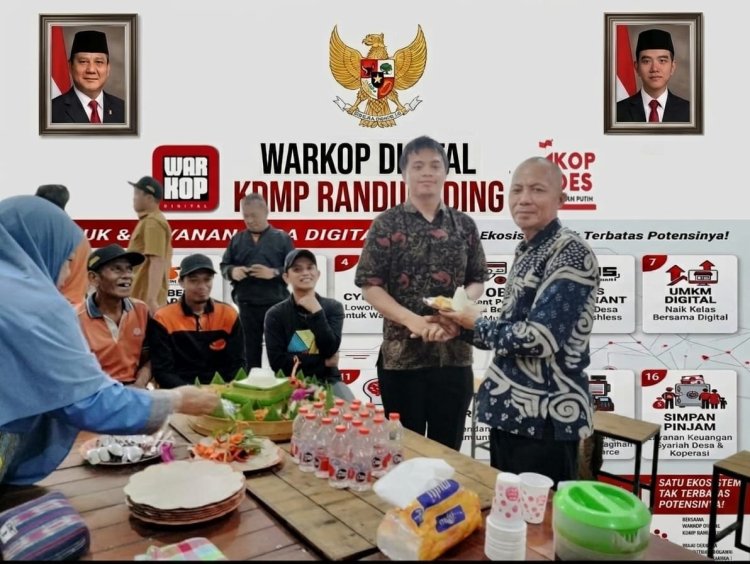 WARKOP DIGITAL KDMP RANDUGADING TAJINAN RESMI LAUNCHING, LANGSUNG DISERBU GURU-GURU SAAT JAM ISTIRAHAT