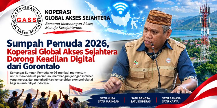 Sumpah Pemuda di Era Digital: Koperasi Global Akses Sejahtera Serukan Kedaulatan Internet dan Keadilan Digital