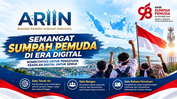 Tiga Ikrar Sumpah Pemuda Harus Menjadi Semangat Keadilan Digital Indonesia