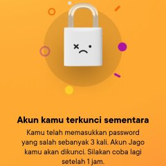 Tutorial cara buka blokir bank jago salah password saat transaksi kirim